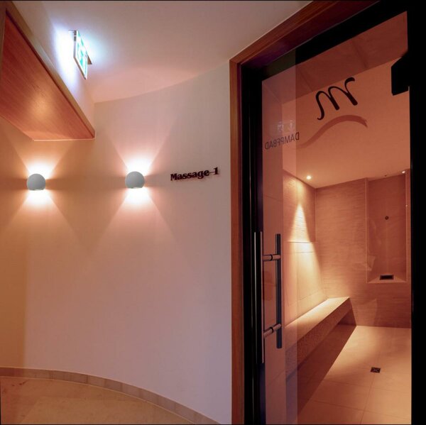 Deko-Light nástěnné přisazené svítidlo Osano II 220-240V AC/50-60Hz G9 1x max. 25,00 W 150 mm šedá 341177