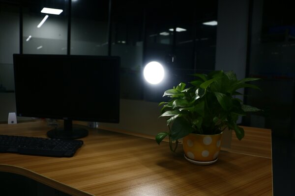 LED lampička Immax KLIP 5W 4000K černá