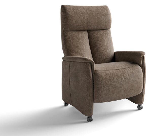 RELAXAČNÍ KŘESLO, textil, hnědá Sit & More - Online Only křesla & taburety, Online Only