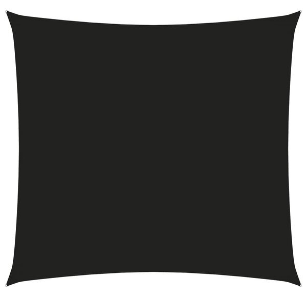 Stínící plachta oxfordská látka čtvercová 7 x 7 m černá