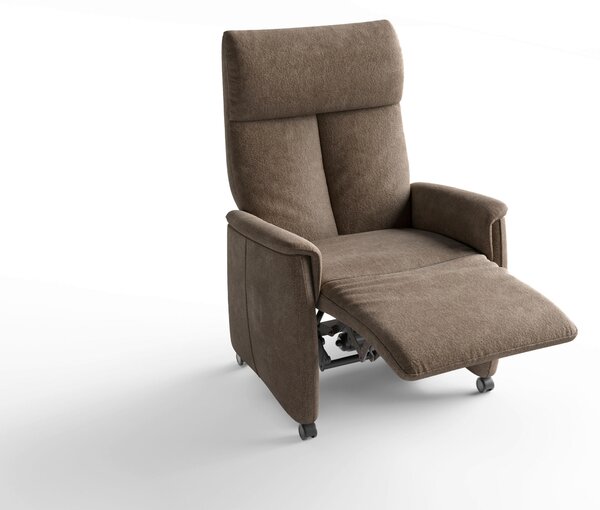 RELAXAČNÍ KŘESLO, textil, hnědá Sit & More - Online Only křesla & taburety, Online Only