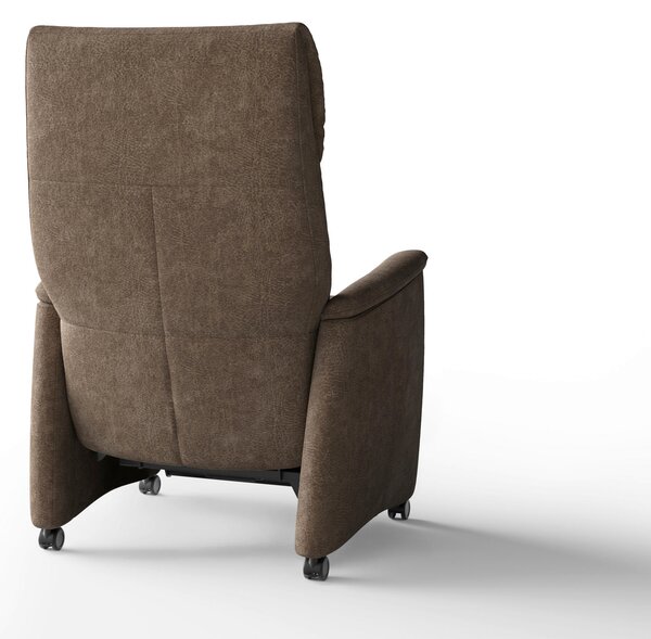 RELAXAČNÍ KŘESLO, textil, hnědá Sit & More - Online Only křesla & taburety, Online Only