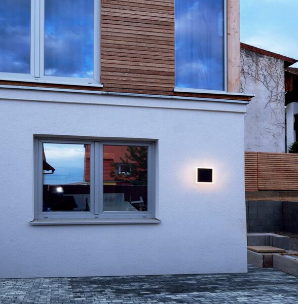 Deko-Light nástěnné přisazené svítidlo Volantis 110-240V AC/50-60Hz 18,00 W 3000 K 1300 lm 300 mm tmavěšedá 731109