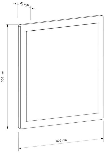 Deko-Light nástěnné přisazené svítidlo Volantis 110-240V AC/50-60Hz 18,00 W 3000 K 1300 lm 300 mm tmavěšedá 731109