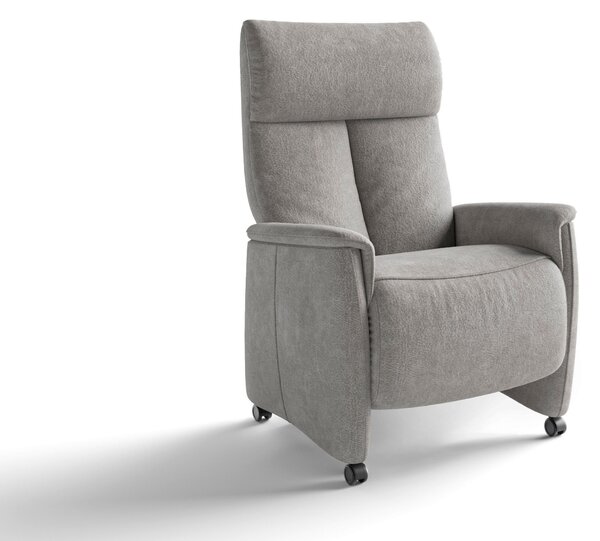 RELAXAČNÍ KŘESLO, textil, šedá Sit & More - Online Only křesla & taburety, Online Only