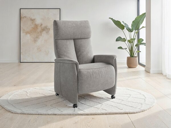 RELAXAČNÍ KŘESLO, textil, šedá Sit & More - Online Only křesla & taburety, Online Only