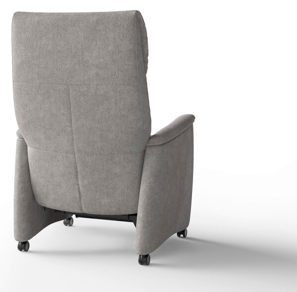 RELAXAČNÍ KŘESLO, textil, šedá Sit & More - Online Only křesla & taburety, Online Only