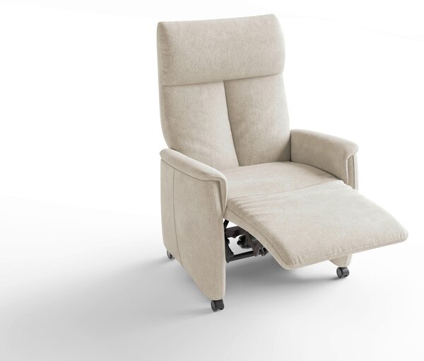 RELAXAČNÍ KŘESLO, textil, barvy stříbra Sit & More - Online Only křesla & taburety, Online Only