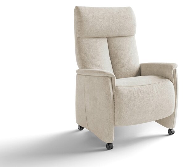 RELAXAČNÍ KŘESLO, textil, barvy stříbra Sit & More - Online Only křesla & taburety, Online Only