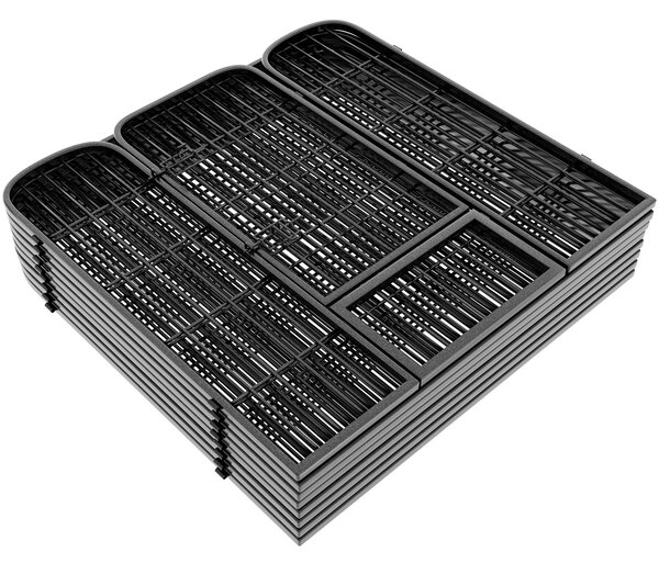 Tectake Ohrádka pro štěňata 8-hranná - 80 cm