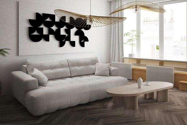 POHOVKA BIG SOFA, plast, textil, kompozitní dřevo, přírodní barvy Livetastic - Pohovky, Online Only