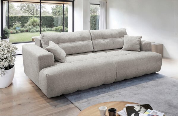 POHOVKA BIG SOFA, plast, textil, kompozitní dřevo, přírodní barvy Livetastic - Pohovky, Online Only