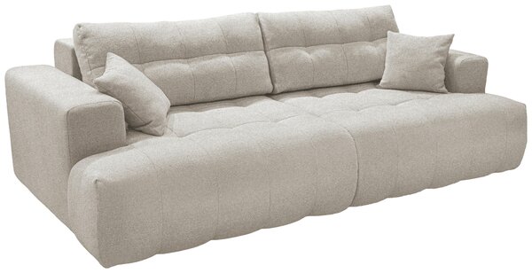 POHOVKA BIG SOFA, plast, textil, kompozitní dřevo, béžová Livetastic - Pohovky, Online Only