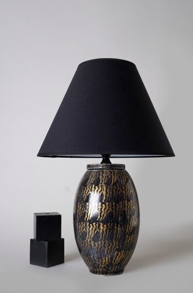 Stolní lampa RAMZES 1xE27/40W/230V černá