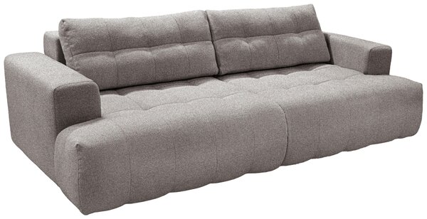 POHOVKA BIG SOFA, plast, textil, kompozitní dřevo, mokka Livetastic - Pohovky, Online Only