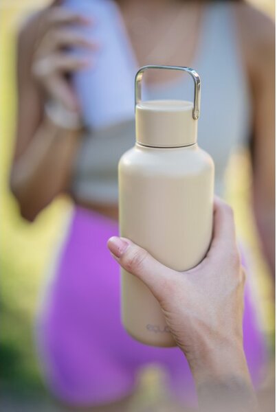 Lehká nerezová lahev EQUA Timeless Latte 600 ml a 1000 ml Objem: 600 ml