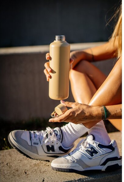 Lehká nerezová lahev EQUA Timeless Latte 600 ml a 1000 ml Objem: 600 ml