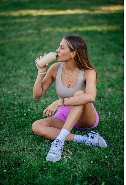 Lehká nerezová lahev EQUA Timeless Latte 600 ml a 1000 ml Objem: 600 ml