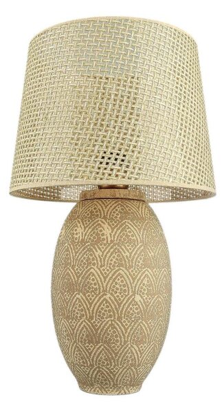 Stolní lampa RAMZES 1xE27/40W/230V zlatá