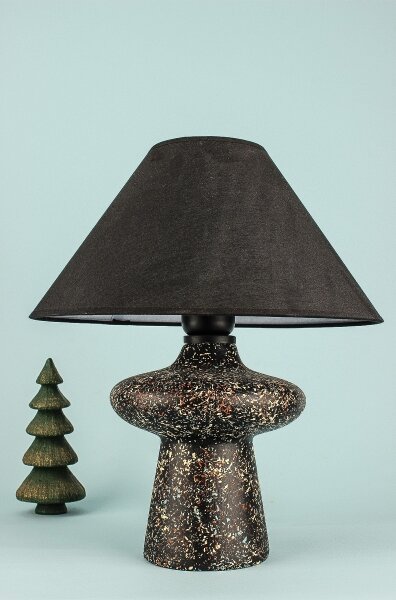 Stolní lampa RAMZES 1xE27/40W/230V černá