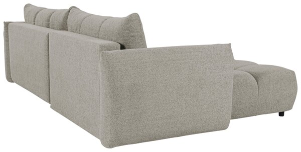 ROHOVÁ ROZKLÁDACÍ POHOVKA, plast, textil, kompozitní dřevo, mokka Livetastic - Online Only sedačky, Online Only