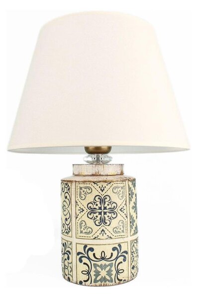 Stolní lampa RAMZES 1xE27/40W/230V bílá