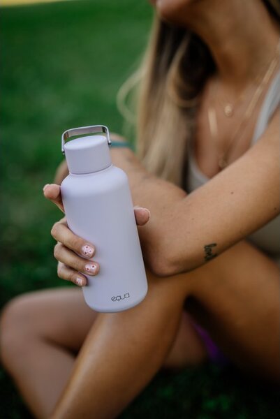 Lehká nerezová lahev EQUA Timeless Lilac 600 ml