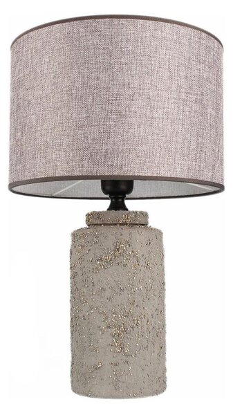 Stolní lampa RAMZES 1xE27/40W/230V šedá