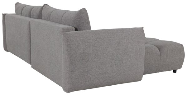 ROHOVÁ ROZKLÁDACÍ POHOVKA, plast, textil, kompozitní dřevo, šedá Livetastic - Online Only sedačky, Online Only