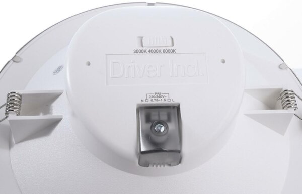 Deko-Light stropní vestavné svítidlo Acrux 195 220-240V AC/50-60Hz 26,00 W 3000/4000/6000 K 2670 lm bílá 565332