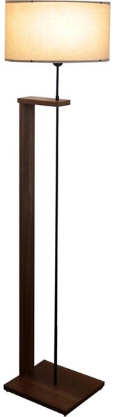 Stojací lampa AYD 1xE27/40W/230V béžová/hnědá