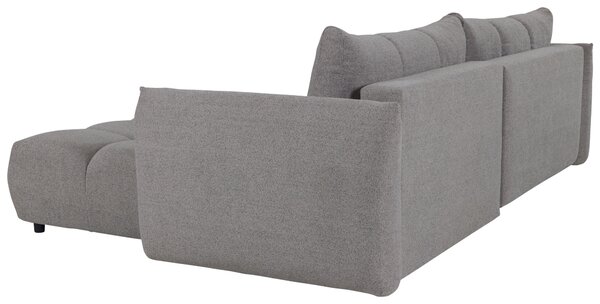 ROHOVÁ ROZKLÁDACÍ POHOVKA, plast, textil, kompozitní dřevo, šedá Livetastic - Online Only sedačky, Online Only