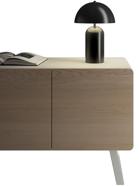 Tectake Malá retro stolní lampa Altea, 40W - černá