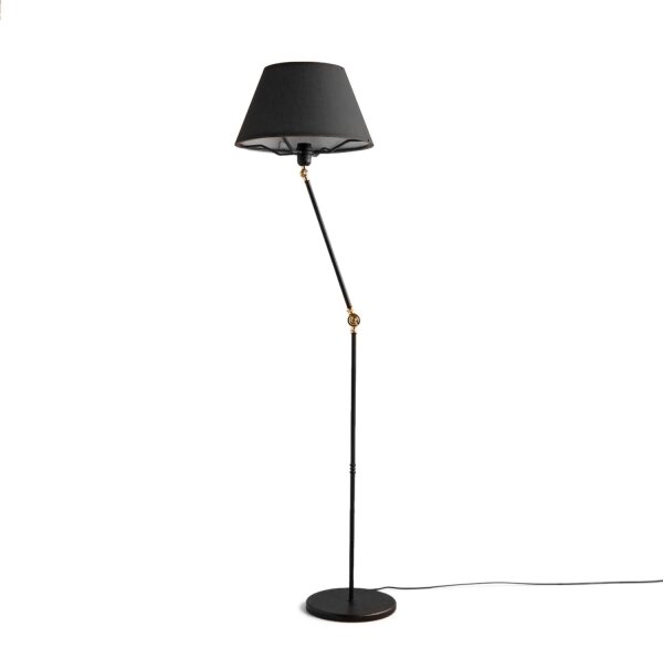 Flexibilní stojací lampa AYD 1xE27/40W/230V černá