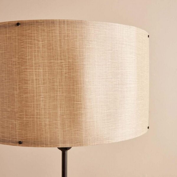 Stojací lampa AYD 1xE27/40W/230V hnědá/béžová