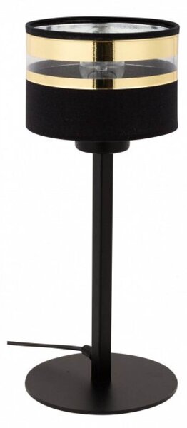 Moderní stolní lampa SOFIA, 1xE27, 60W, černá, zlatá