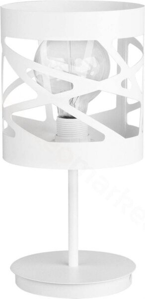 Moderní stolní lampa MODUL FREZ, 1xE27, 60W, bílá