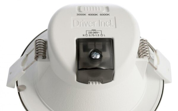 Deko-Light stropní vestavné svítidlo Acrux 90 220-240V AC/50-60Hz 9,00 W 3000/4000/6000 K 760 lm bílá 565316