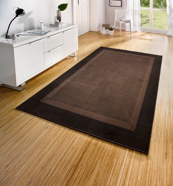 Hanse Home, Kusový koberec Basic 102500, 120x170, hnědá, chodba / předsíň