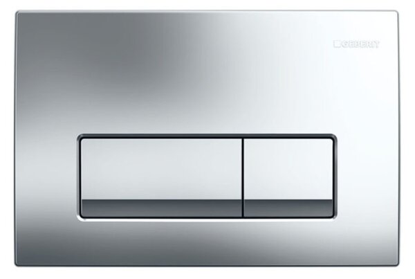 BPS-koupelny Podomítkový modul Geberit DuoFix s WC mísou MU-GL-BL-TR-03 + ovládací tlačítko Delta 50 chrom