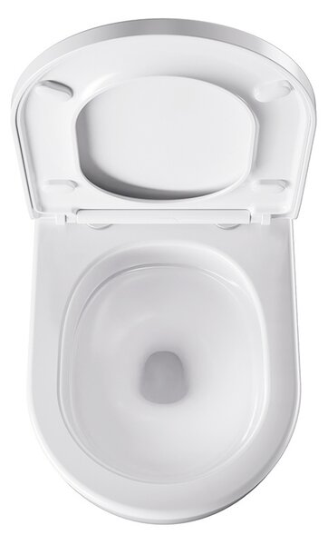 BPS-koupelny Podomítkový modul Geberit DuoFix s WC mísou NO-WH-02 + ovládací tlačítko Delta 01 bílá