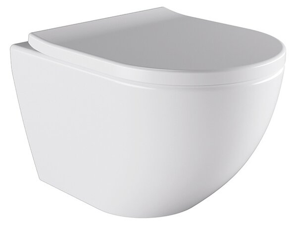 BPS-koupelny Podomítkový modul Geberit DuoFix s WC mísou NO-WH-02 + ovládací tlačítko Delta 01 bílá