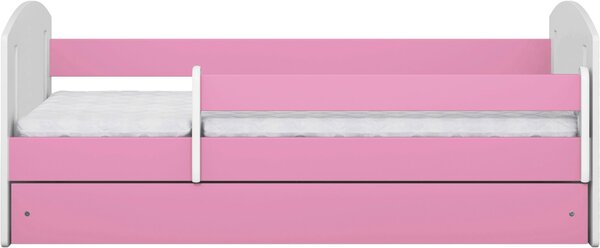 POSTEL PRO DĚTI A MLÁDEŽ 80/140 cm, bílá, pink MID.YOU - Dětské pokoje sestavy, Online Only