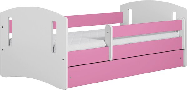 POSTEL PRO DĚTI A MLÁDEŽ 80/140 cm, bílá, pink MID.YOU - Dětské pokoje sestavy, Online Only
