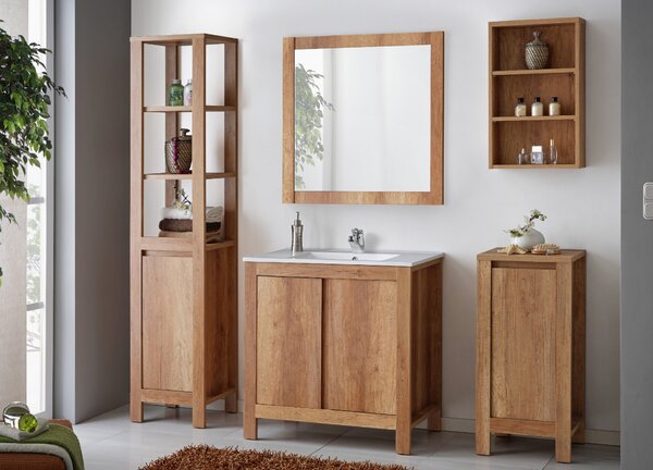 Comad Koupelnová skříňka pod umyvadlo Clasicc Oak 80 dub antic