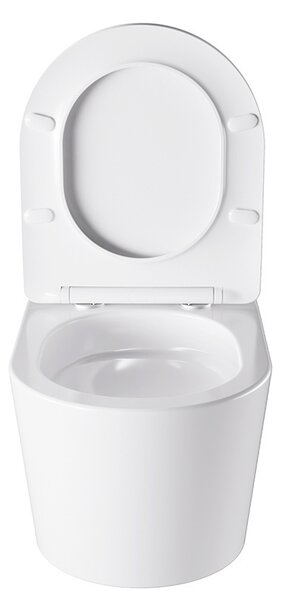 BPS-koupelny Podomítkový modul Geberit DuoFix s WC mísou EL-WH-03 + ovládací tlačítko Delta 50 bílá