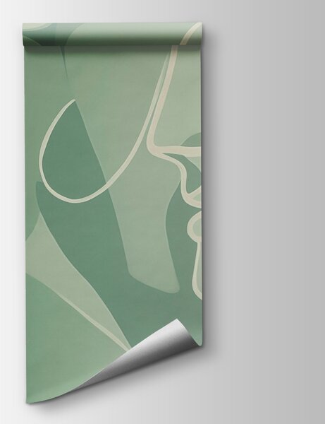 Fototapeta Kresba ženského obličeje, Moderní fototapety, Populární fototapety, w03732 - Tapeko.co.cz