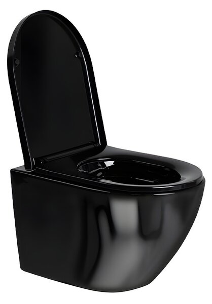 BPS-koupelny Podomítkový modul Geberit DuoFix s WC mísou MU-BL-RIM-02 + ovládací tlačítko Delta 01 chrom