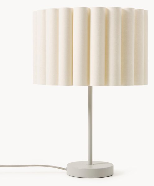 Stolní lampa ze lnu Lucina