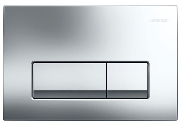 BPS-koupelny Podomítkový modul Geberit DuoFix s WC mísou RN-WH-RIM-03 + ovládací tlačítko Delta 50 chrom